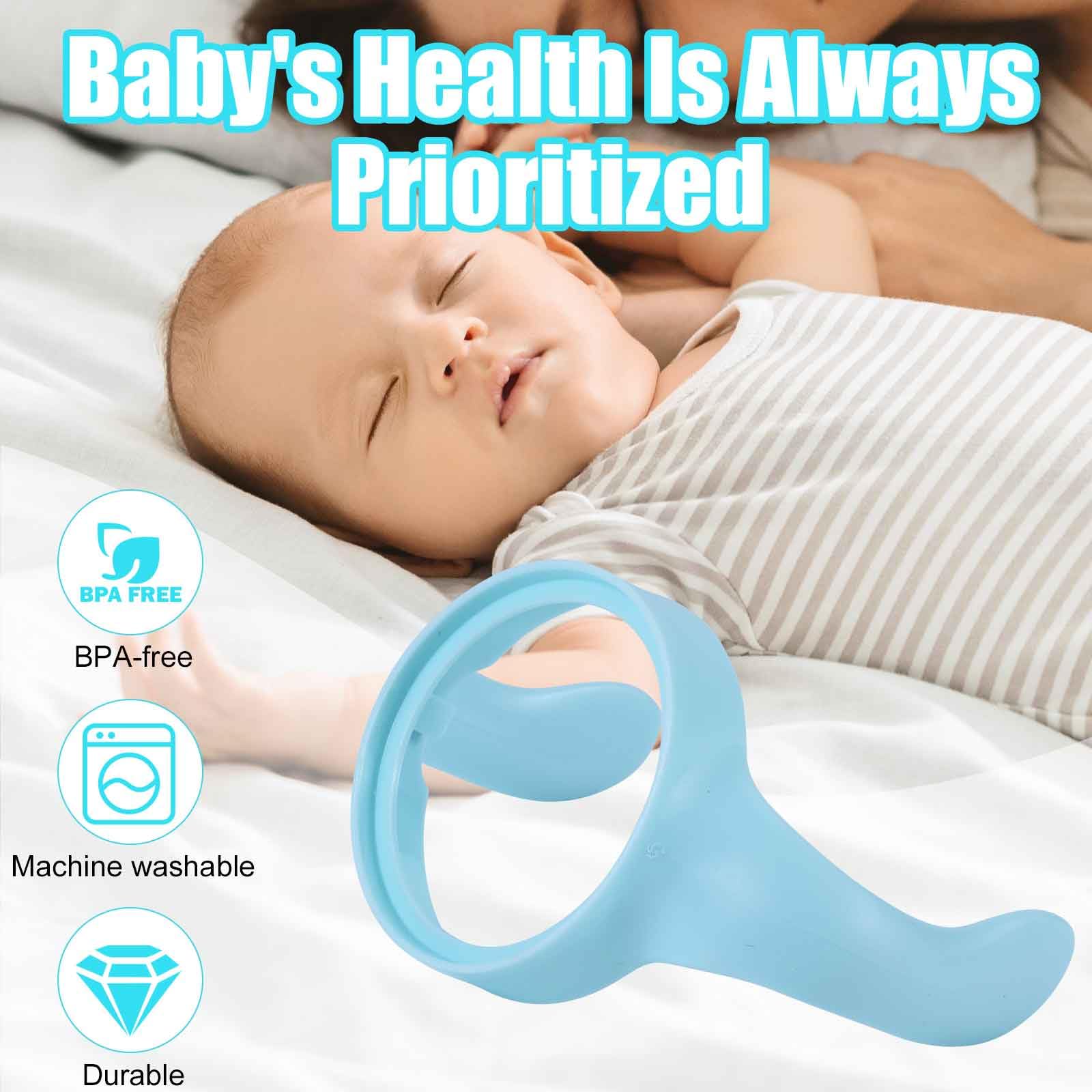 4St Flaschengriffe Baby Kompatibel mit Mam Flaschen, Flaschenhalter für Babys Selbstfütterung Flaschenzubehör für Babys Bringt Dem Baby Bei Seine Eigenen Flaschen zu Halten