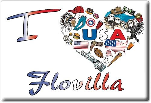 Miniatura 1 de FLOVILLA IMÁN DE FRIGORÍFICO GEORGIA (GA) IMANES USA SOUVENIR I LOVE REGALO (Var. SÍMBOLO)