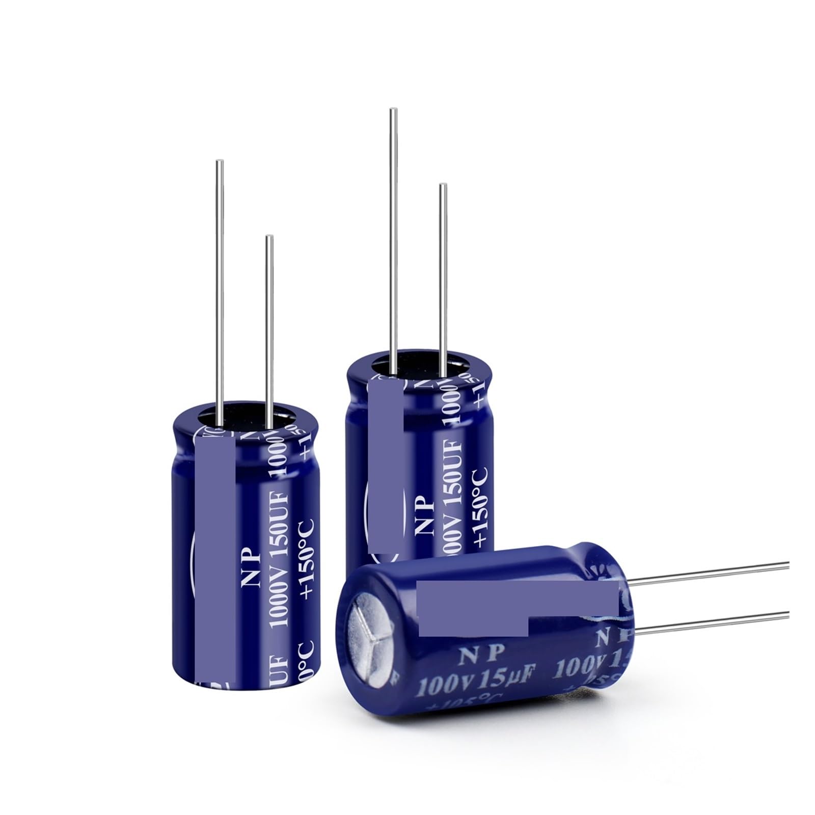 10 sztuk kondensator wzmacniacza audio, 100 V, kondensator crossover HiFi, NPBP, odpowiedni do Hi-Fi Audio, 1,5 uF ~ 100 uF (rozmiar: 15UF 100V)