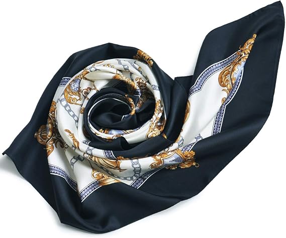 Amazon Y 横浜 スカーフ シルク スカーフ 正方形 スカーフ 母の日 シルクツイル ロザリオ ブラック スカーフ 通販 Amazon Y 横浜 スカーフ シルク スカーフ 正方形 スカーフ 母の日 シルクツイル ロザリオ ブラック スカーフ 通販