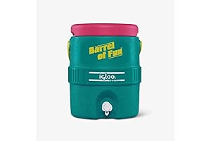 Igloo 2-Gallon Retro Party Water Jug Cooler with Spout