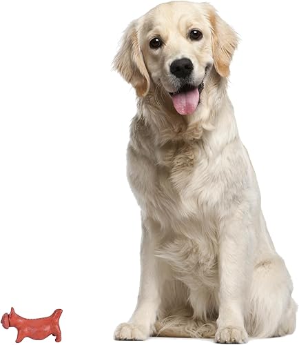 Miniatura 4 de NOVICA Escultura de cerámica de figuras rojas, 4.5 pulgadas de alto, perros bailarines (par)