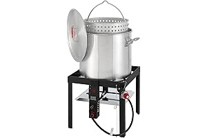 60QT Crab Boil Pot Basket: Ultimate Seafood Feasting & Outdoor Cooking