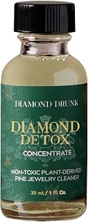 Concentrate Refill - Non-Toxic, Fine Jewelry Cleaner for Diamond, Gold, & Platinum Rings & More - 2 Months Supply of Safe, Sustainable Cleaner to Restore Shine