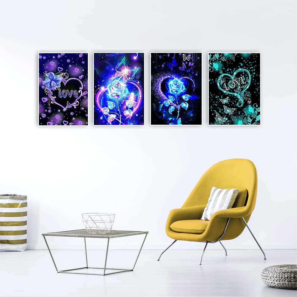 Diamant Painting RICUVED Diamond Painting Arbre De Vie - Kit Complet 5D - Toile 30x40cm - Décoration Murale Kit Diamant Strass