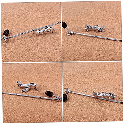BESPORTBLE Drum Clamp Extension Drum Clip Plástico Cabeza Negra Accesorio para Percusión con Superficie Lisa y Pulida miniatura 3