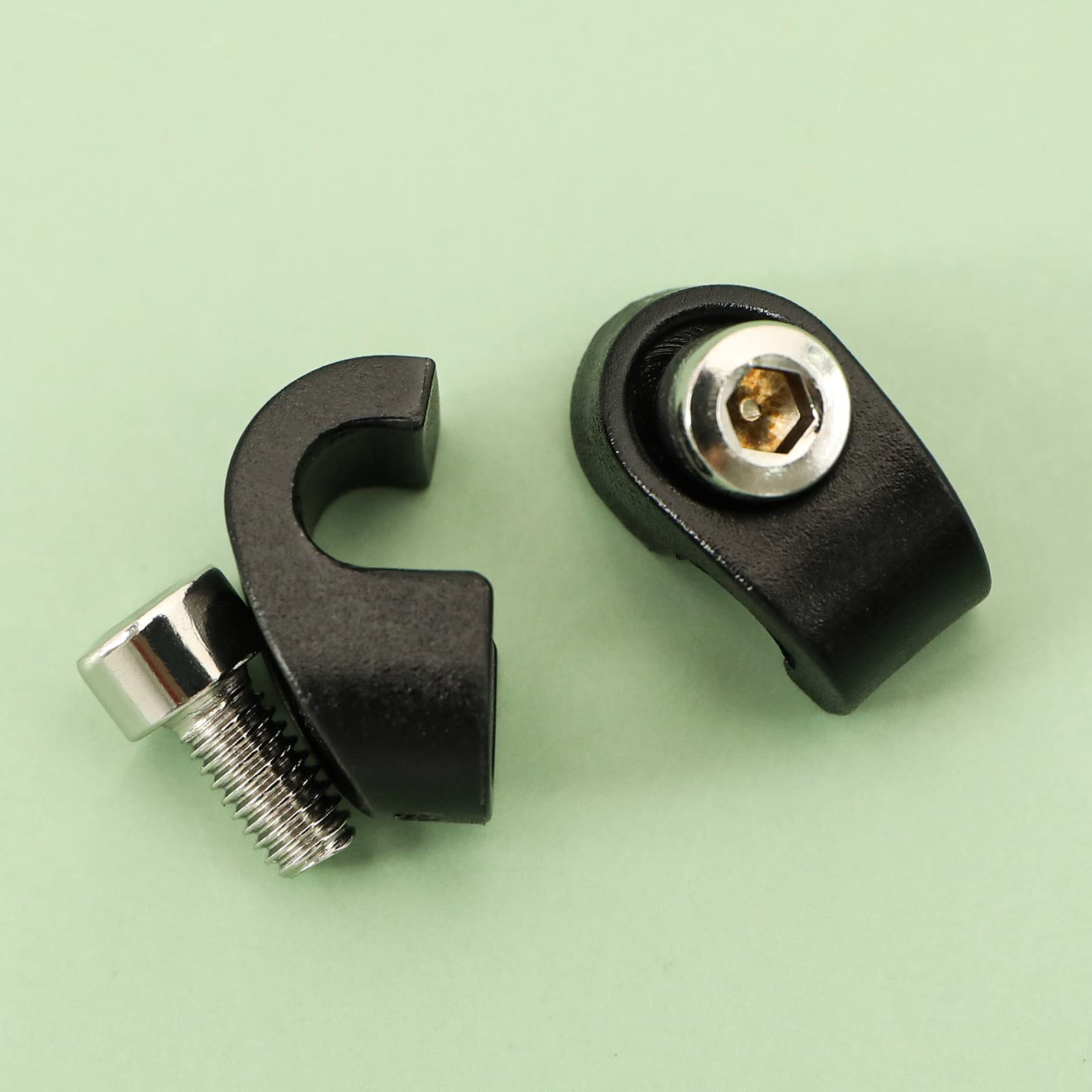 20x Moutain Fiets Vork Remkabel 5.5mm Behuizing Klemmen Fiets Vork Remslang Gidsen Voorvork Kabel C-vormige Vaste Gespen