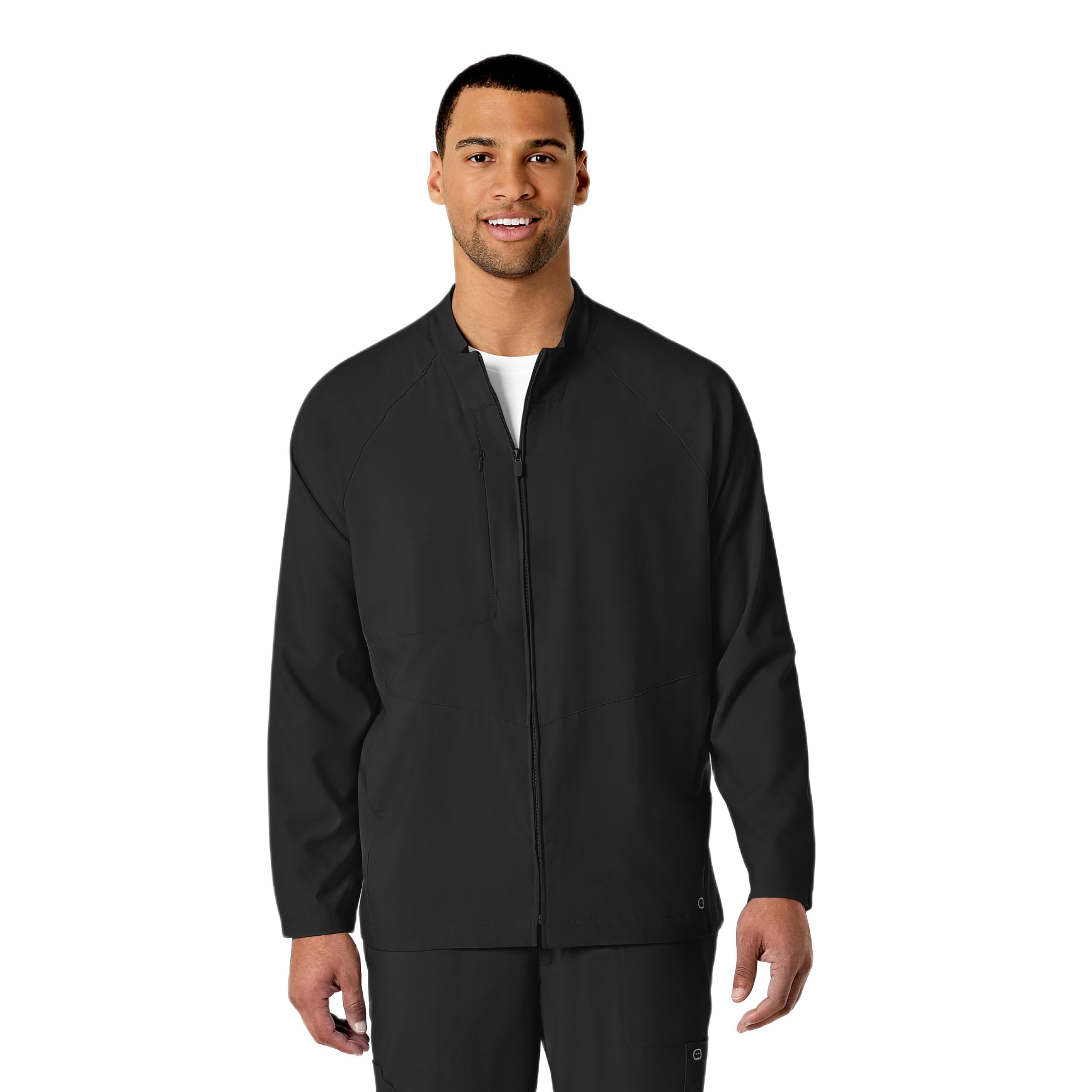 WonderWink Zip-front Warm-up Jacket Chaqueta de calentamiento con cremallera frontal Hombre