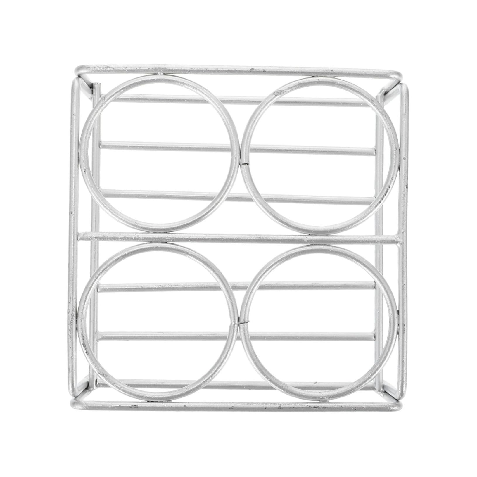 Lab Crucible Rack 6 Hole Crucible Holder Chrome-Plated Nickel Wire Crucible Holder - 6 ...