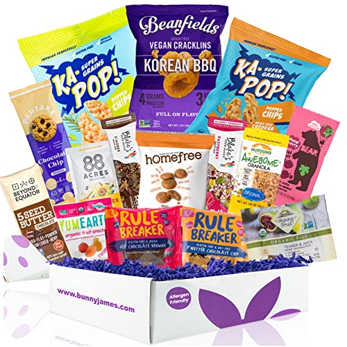 Top 8 Allergen Free Snacks: Great Gift For Anyone With Allergy Sensitivities - Gluten Free, Dairy Free, Peanut Free, Egg Free, Fish Free, Tree Nut Free, and Shellfish Free