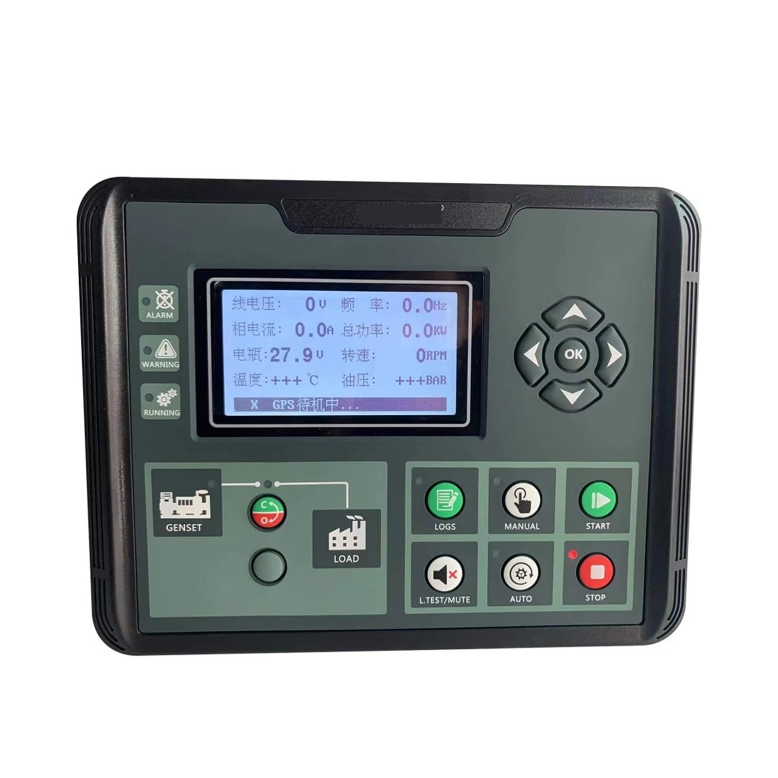Controlador de generador DC50D Módulo de Control del Conjunto del Motor Panel Modificado Panel de Control Inteligente de Alta Potencia 12 V