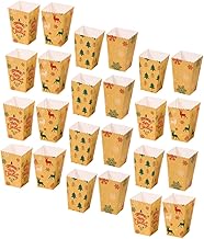 MERRYHAPY 24pcs Popcorn Boxes party popcorn containers fries Disposable popcorn container popcorn paper serving cups popcorn box packing box food Popcorn French fries french fries