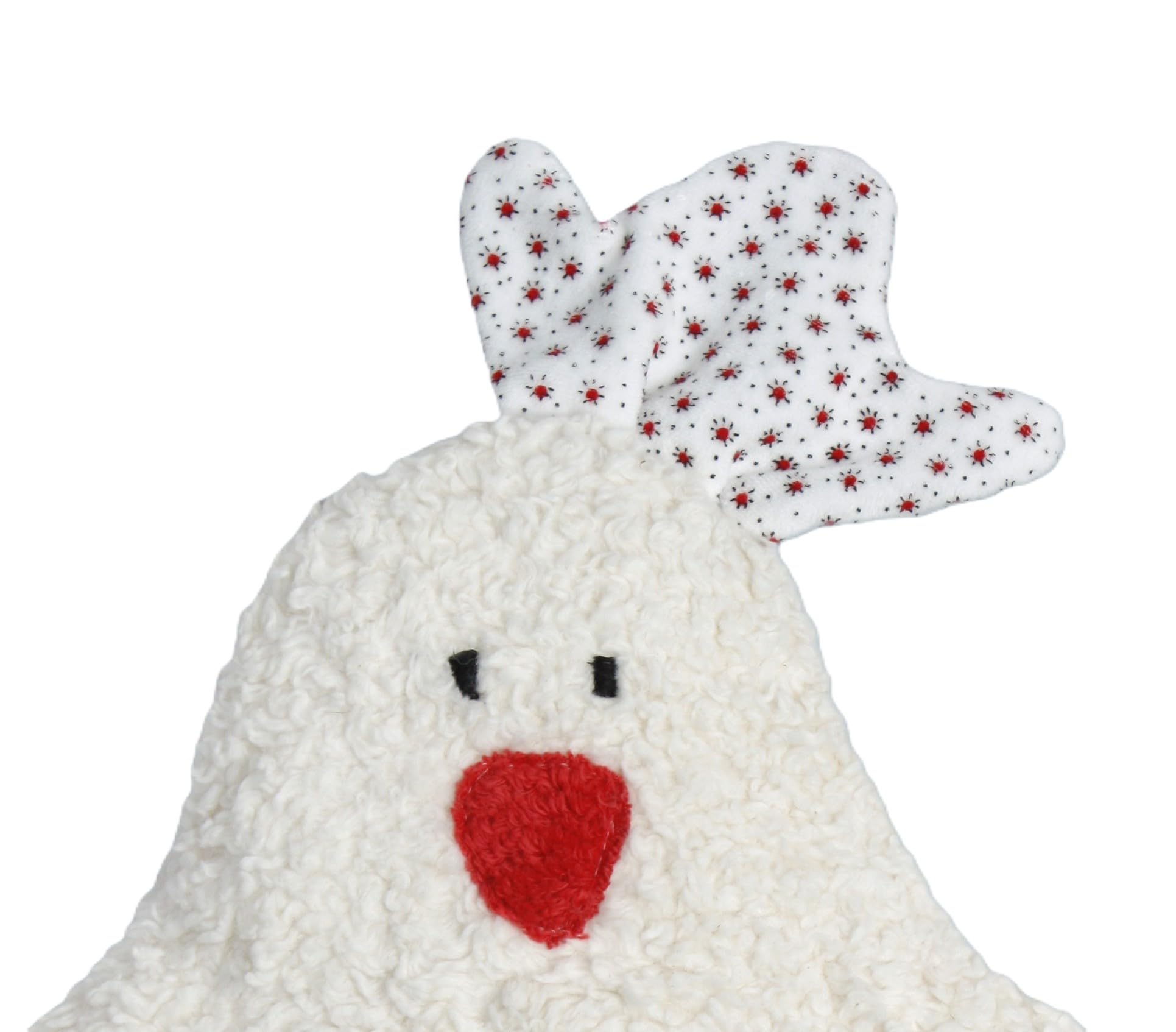 efie Cojín térmico de huesos de cereza Gallina Rojo, cultivo ecológico controlado, 100% fabricado en Alemania.