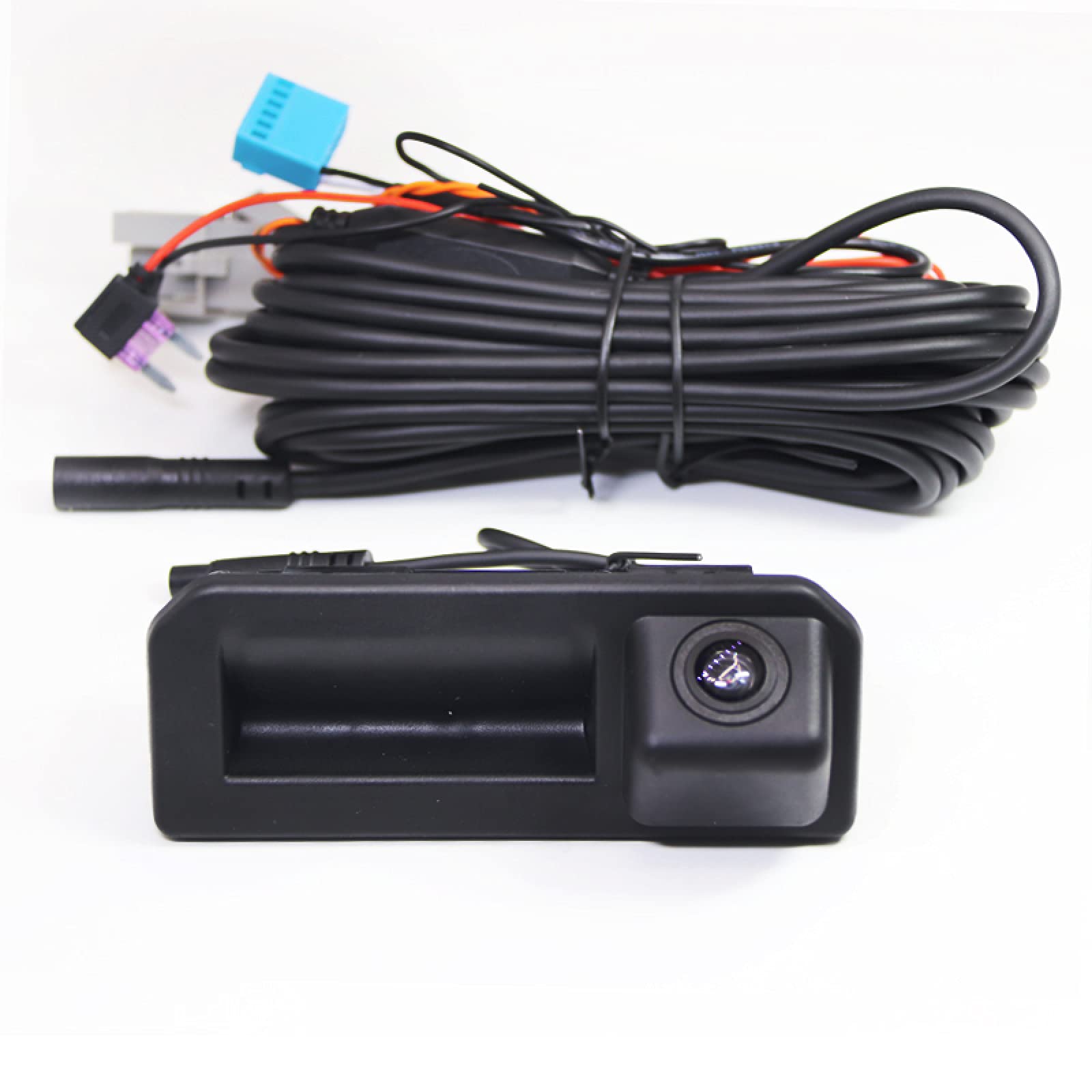 Navinio Waterproof reversible vehicle-specific handle camera integrated in trunk grip rear view camera for Audi A5/Q2/Skoda Kodiaq 2017