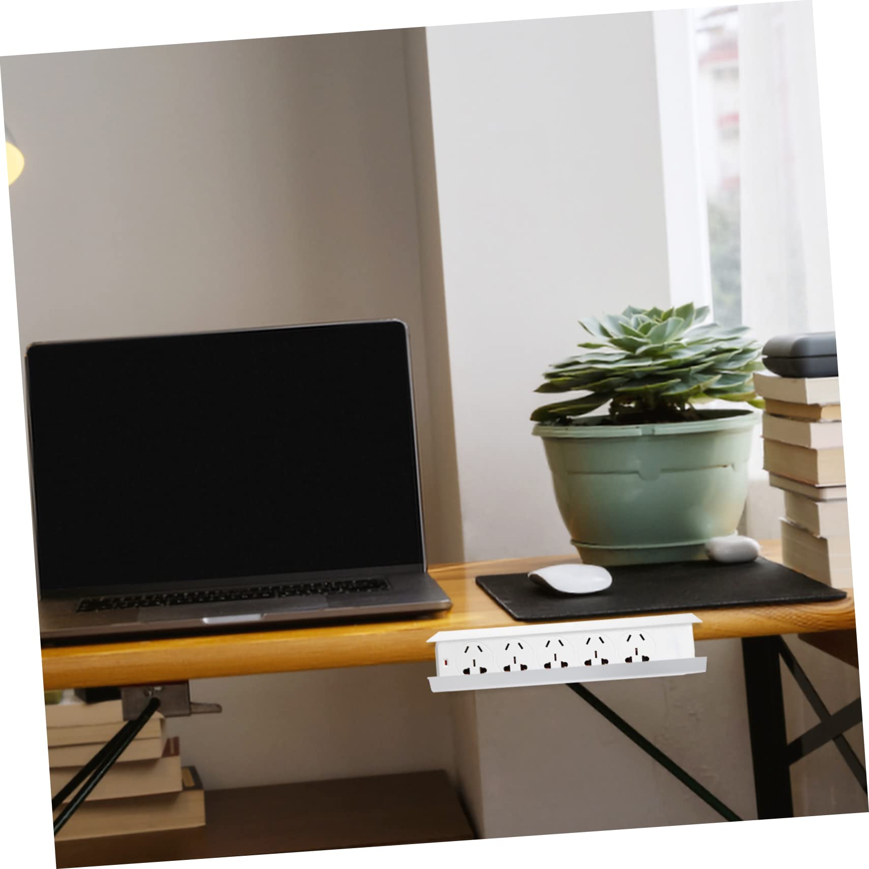 Organizzatore Cavi Sotto Scrivania Pvc Bianco, Cassetta