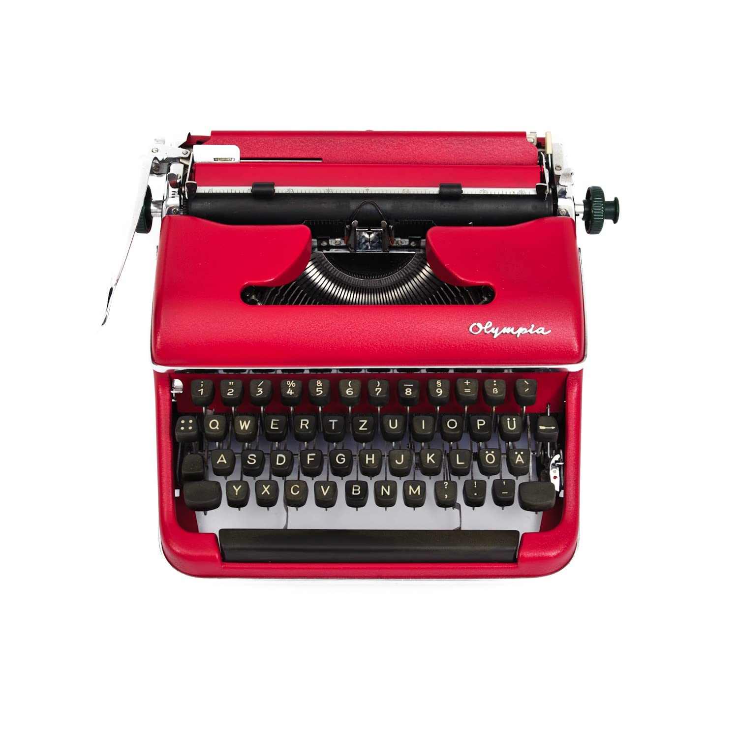 Generisch Vintage Schreibmaschine rot