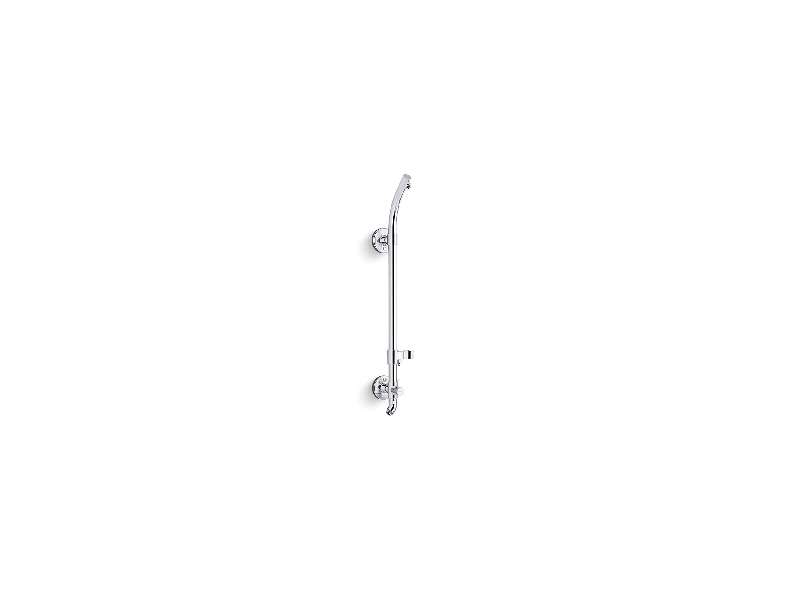 KOHLER 45906-CP HydroRail-S Shower Column for Showerhead and Handshower ...
