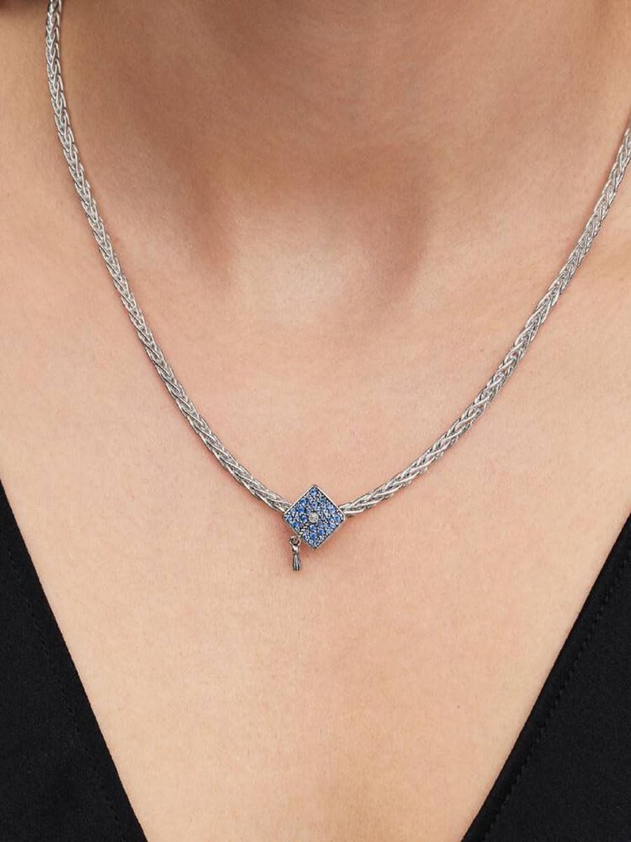 PANDORA Sparkling Blue 2026 Graduation Cap Charm 794461C01