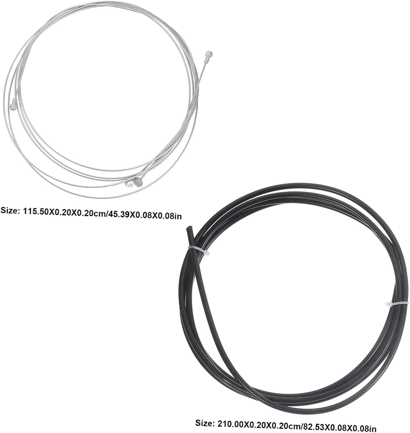 Shift Cables for Bicycles of Bike Brake Lines Coated Lightweight Fit for MTB Road