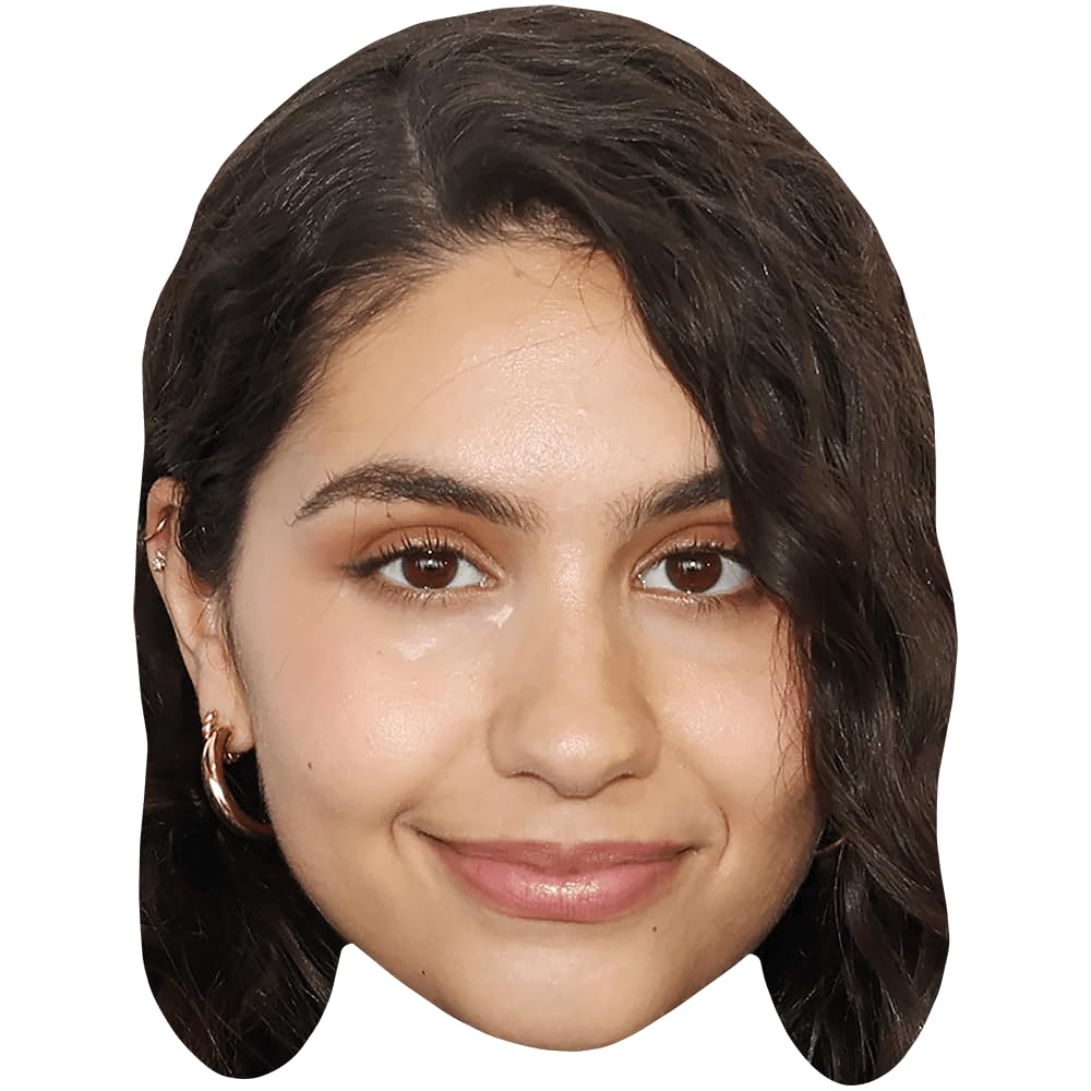 Alessia Cara (Smile) Celebrity Mask, Flat Card Face, Fancy Dress Mask