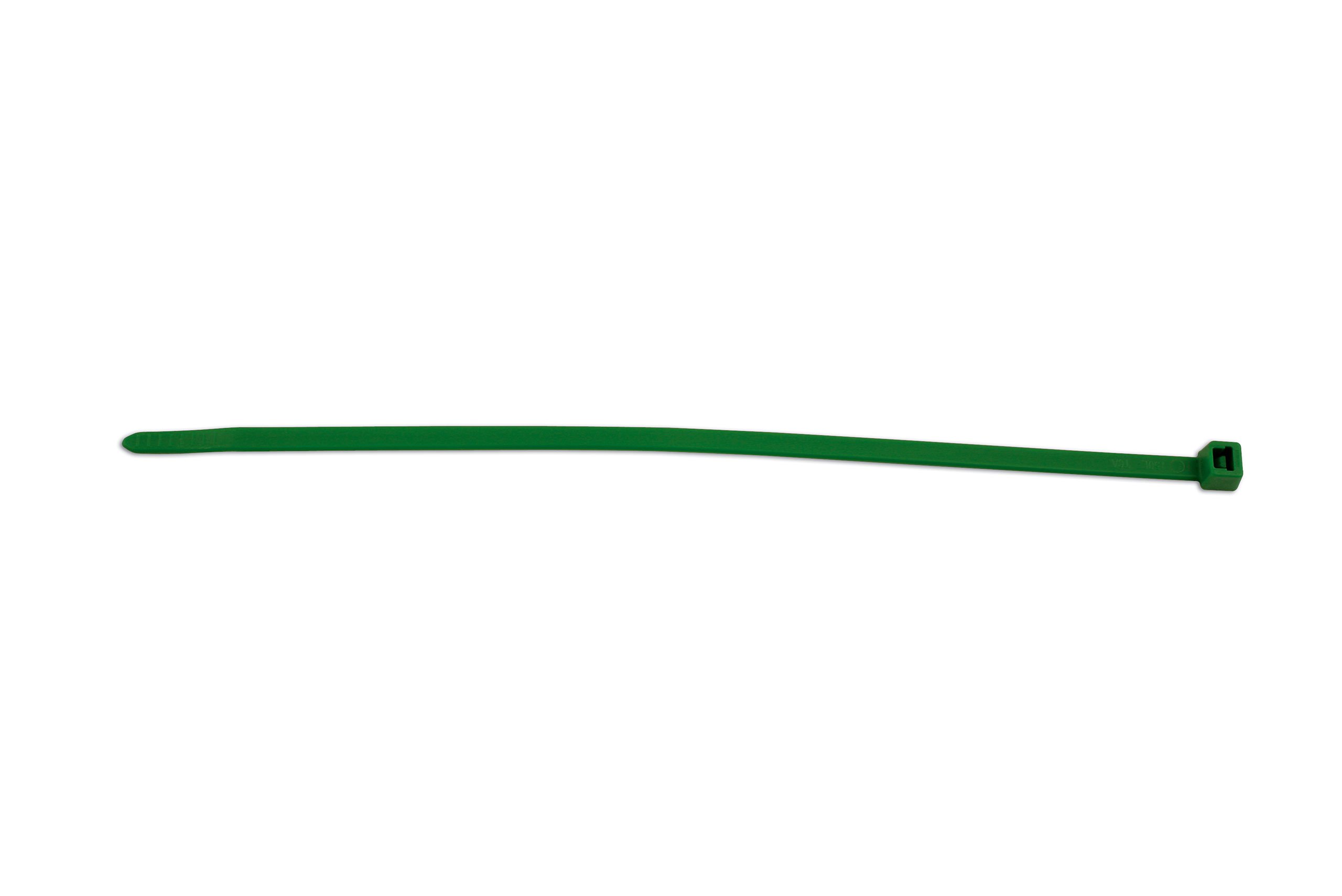 Connect 30298 Hellermann Green Cable Tie 200mm x 4.6mm 100pc