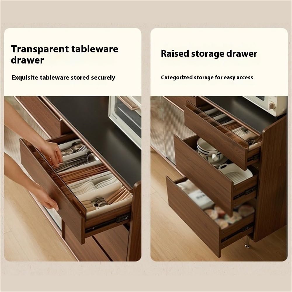 Mobile credenza in legno massello | Scenario di utilizzo: soggiorno, cucina, ripostiglio nel corridoio