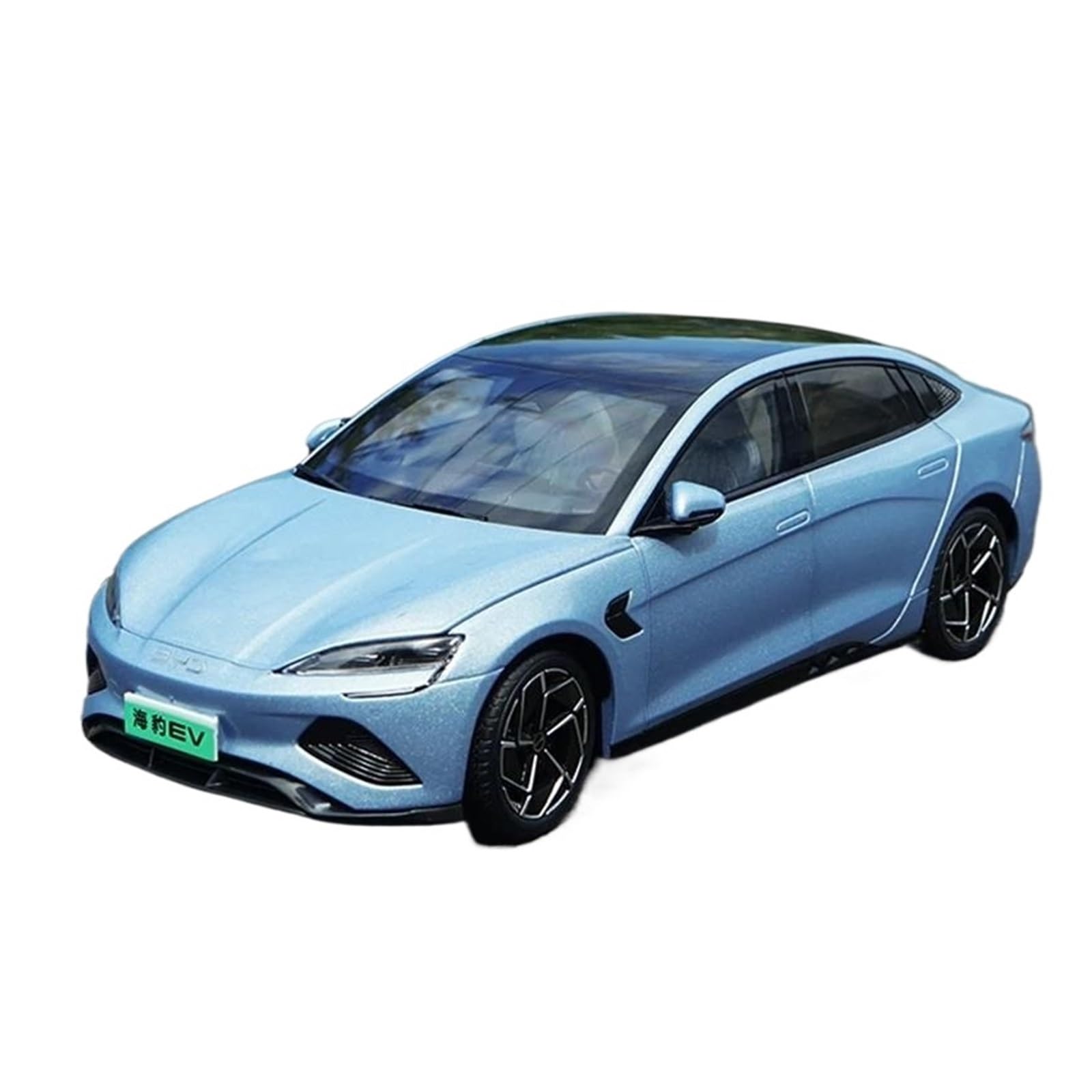 Metallo Scala Replica 1 18 Per veicoli elettrici Nuova energia Modello di auto lega pressofusa Serie decorazioni per la casa Hobby Veicoli Giochi Set