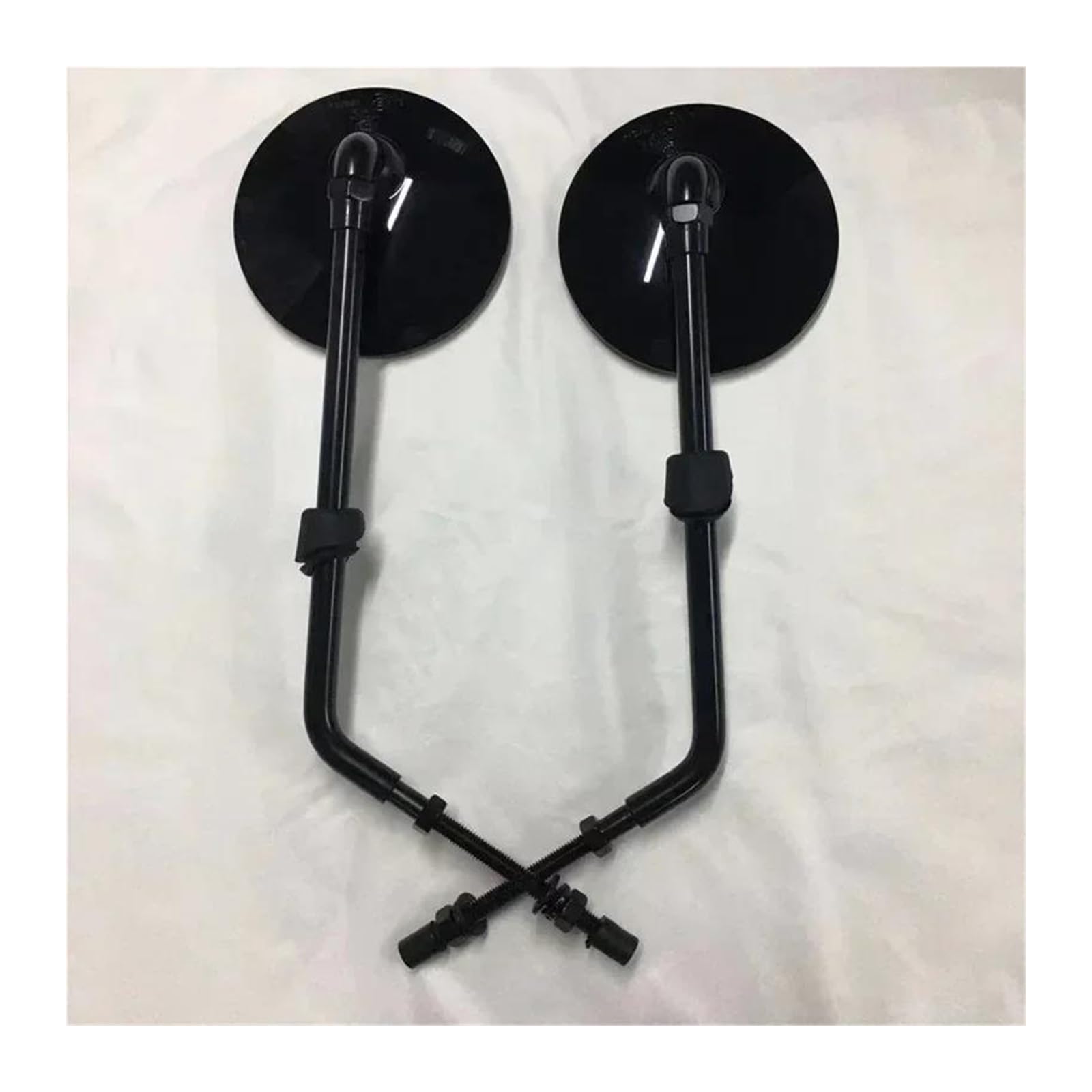 Retrovisor manillar final Peugeot Django versión negra con acabado premium anodizado 4