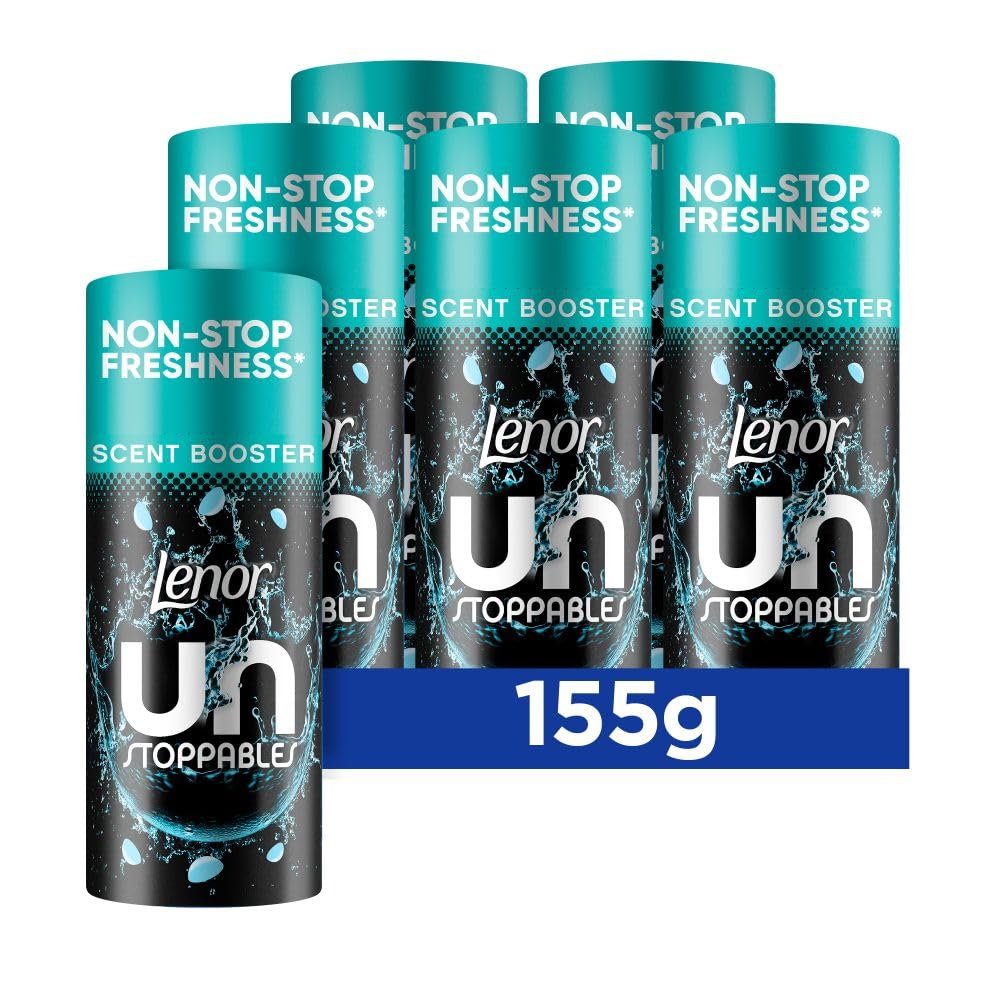 Lenor Unstoppables Fresh, 6 Packs x 155g - Scent Booster, Freshness That Lasts from Wash to Wash