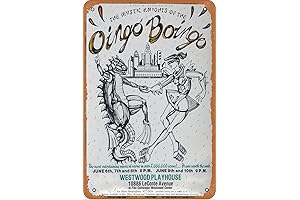 The Mystic Knights of The Oingo Boingo Metal Sign