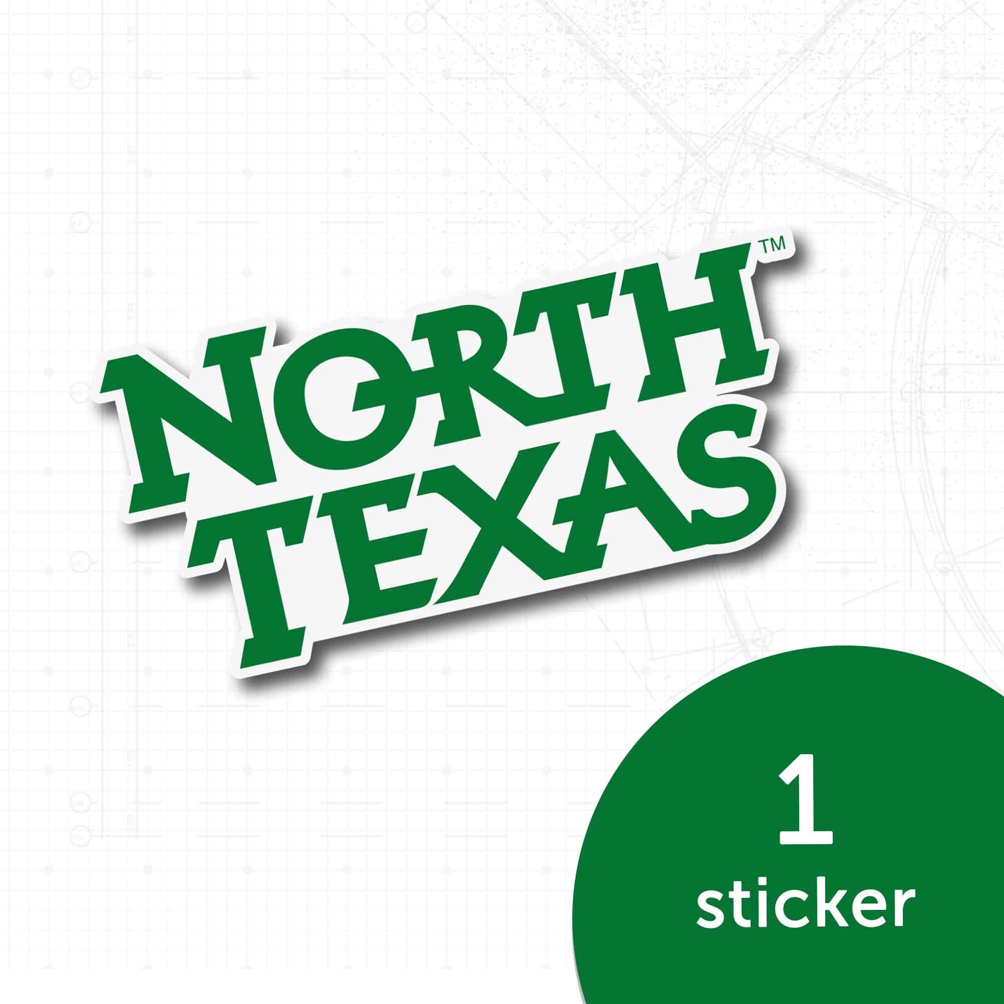 Snapklik.com : Desert Cactus University Of North Texas Sticker UNT Mean ...
