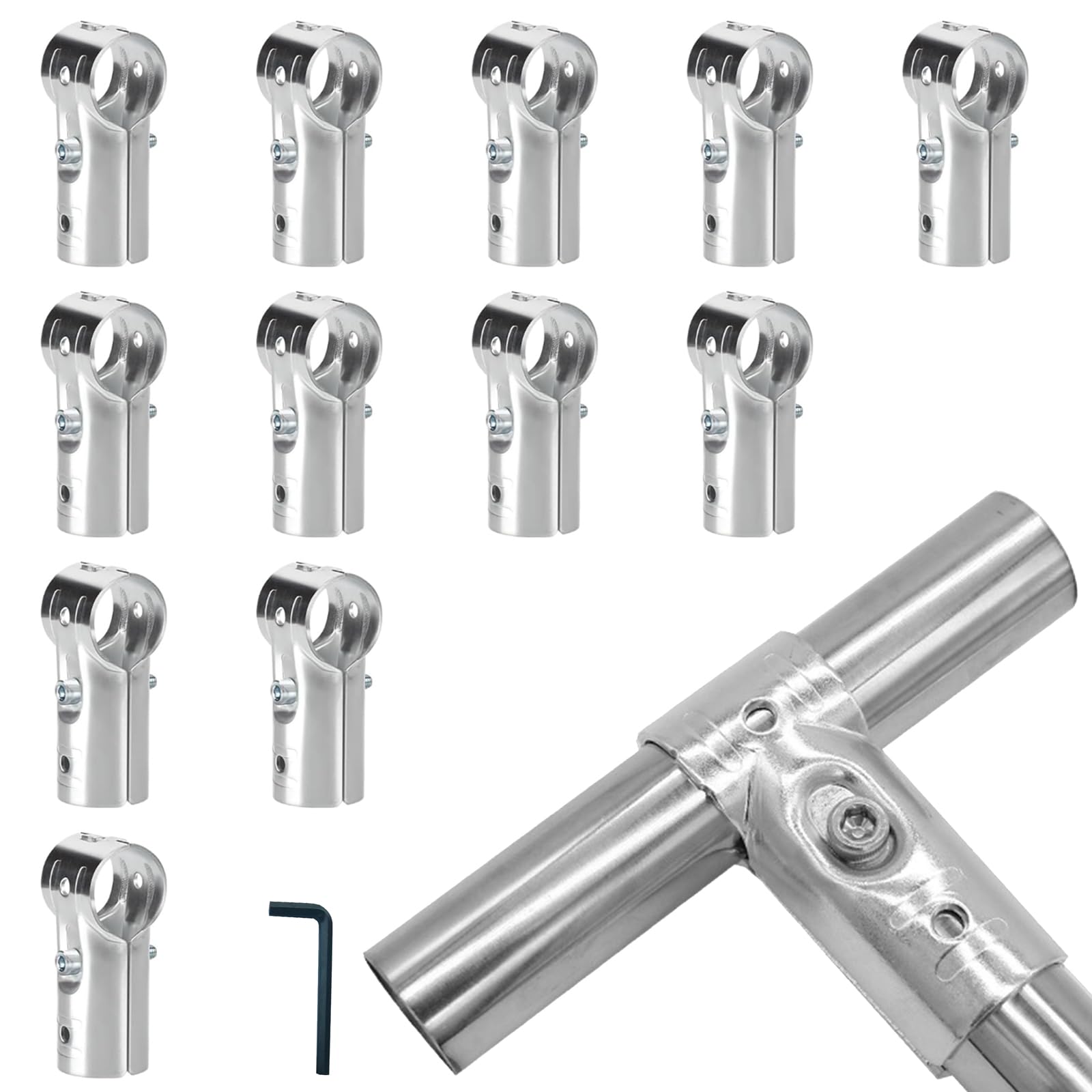 Morsetti Per Tubi  12 Pezzi  - Morsetti Per Tubi Flessibili Morsetti Per Clip Per Molla Per Tubi Flessibili 18 Tipi Di Dimensioni Morsetti Per Tubi Regolabili In Acciaio Al Manganese Clips Fastener 17mm