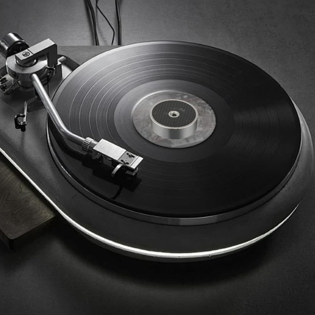 Morsetto di peso stabilizzatore per giradischi in vinile in acciaio inossidabile