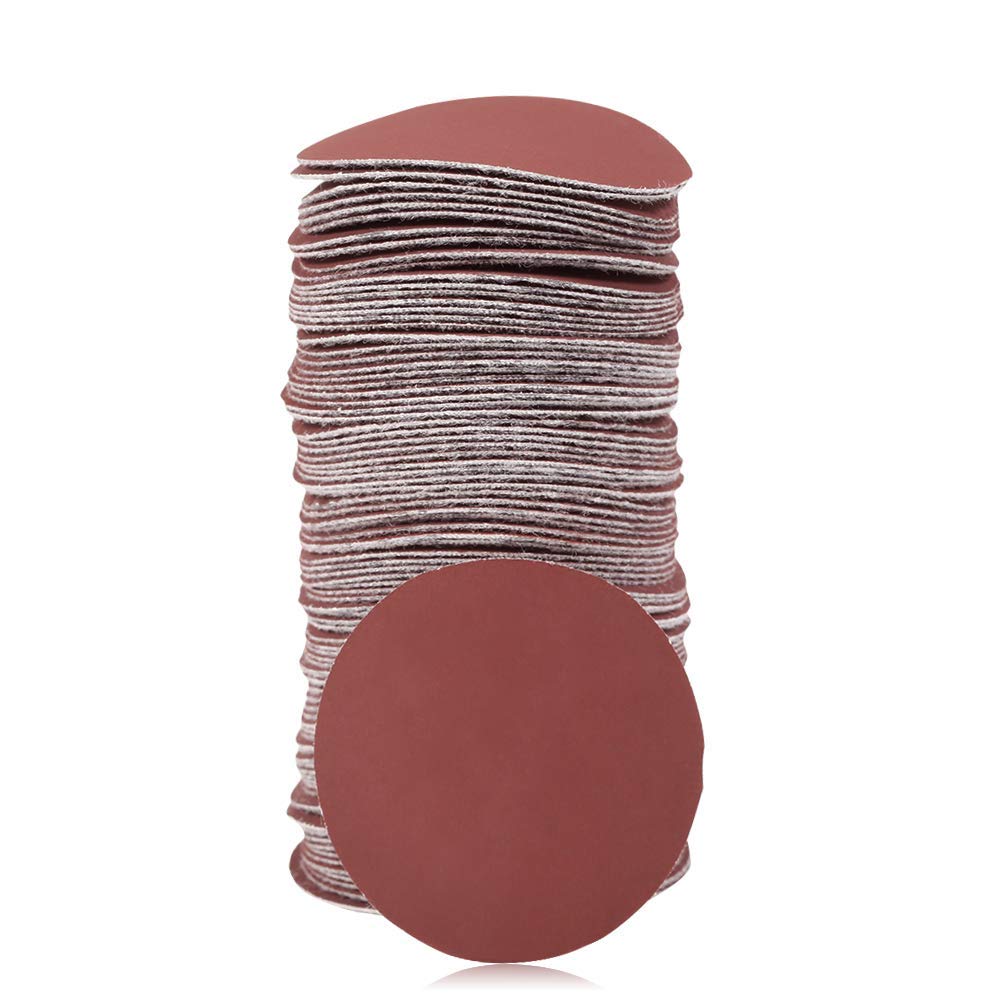 SPEEDWOX 100 Pcs 1000 Grit Sanding Discs - Hook & Loop -8