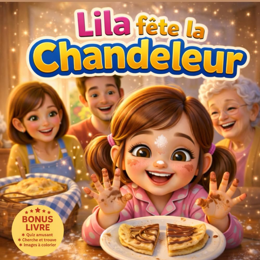Lila fête la Chandeleur: Une aventure gourmande pour célébrer la Chandeleur en famille