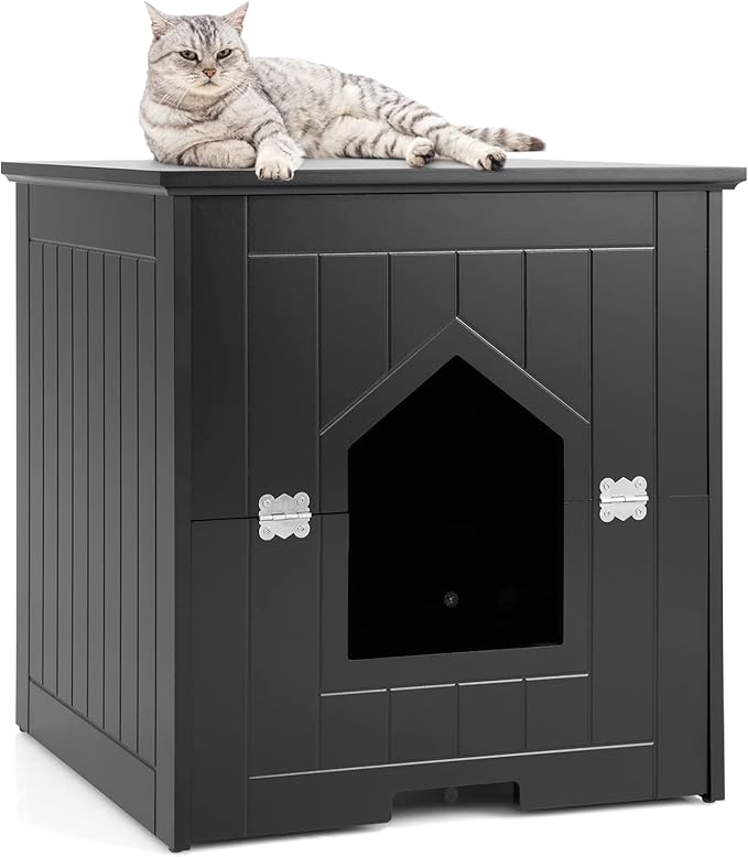 PETSITE Litter Box Enclosure, Home Decor Enclosed Cat
