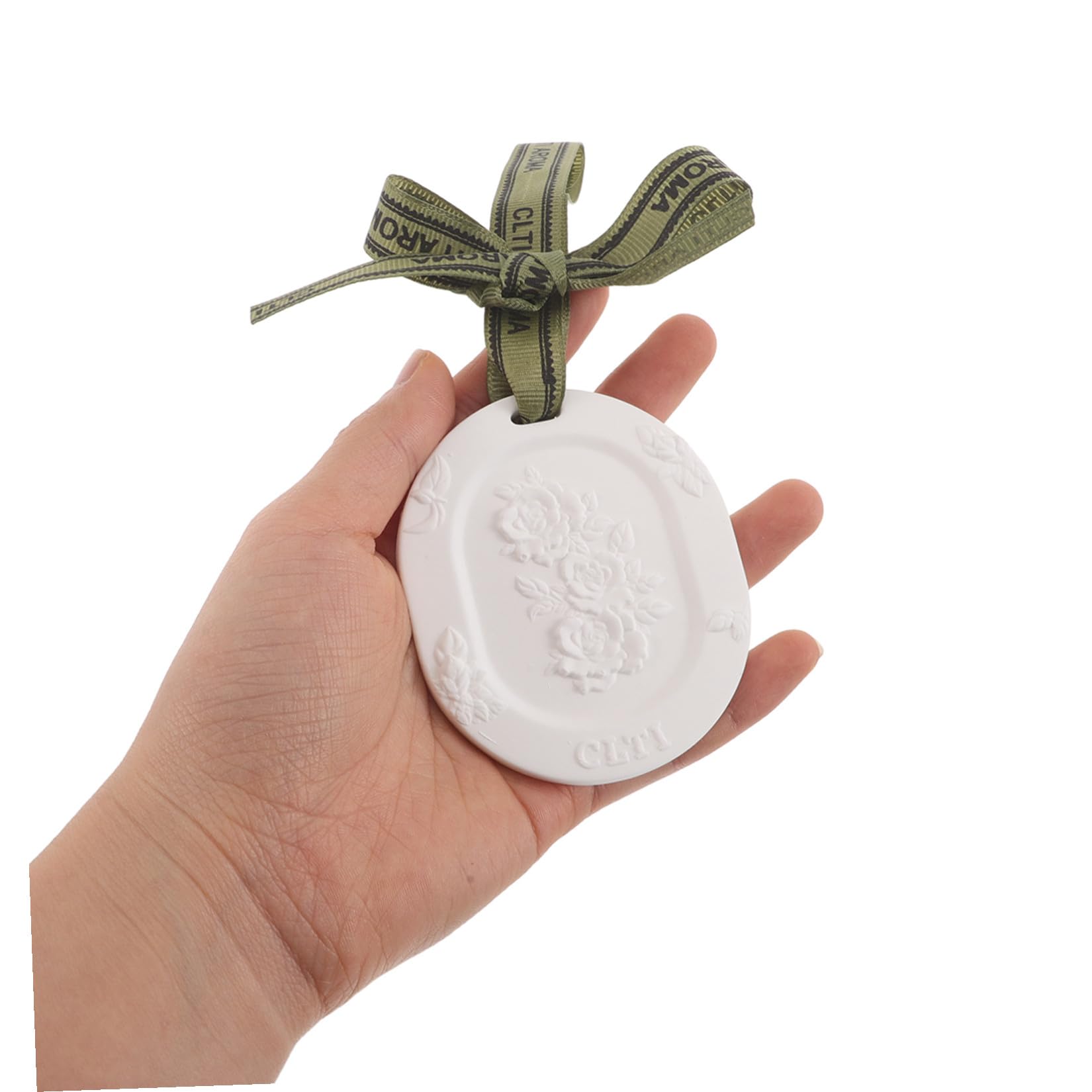SHINEOFI 10 Pezzi Diffusore di Fragranze per Auto in Gesso con Nastro – Dischi Profumati Passivi per Oli Essenziali – Deodorante Ambienti Portatile per Auto, Guardaroba e Viaggi