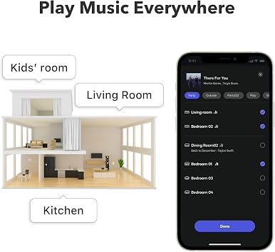 WiiM Pro Plus AirPlay 2 Receiver, Google Cast Audio, Multiroom Streamer with Premium AKM DAC, Voice Remote, Works with Alexa/Siri/Google, Stream Hi-Res Audio from Spotify, Amazon Music, Tidal and More