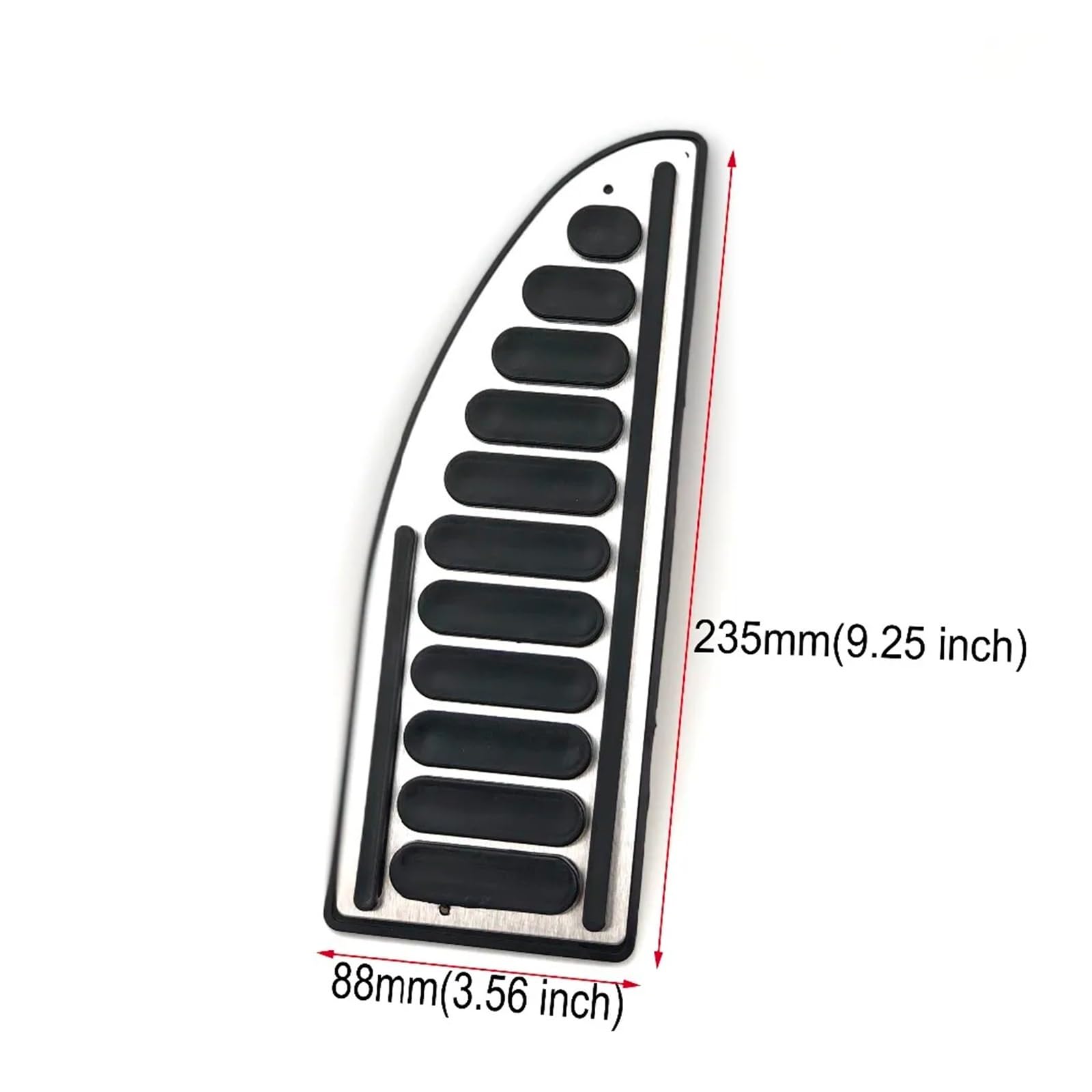 Pedali Dell’auto Per Ford Per Kug Per Escape C520 2013~2019 Auto Pedali Gas Acceleratore Pedale del Freno Rilievi Della Copertura PEDALI FRENO FRIZIONE (Misurare : 4 pcs)