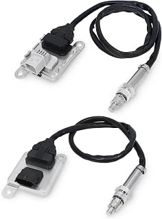 4326873+68085740AA NOx Sensor Kit Compatible with Dodge Engine Ram 2500 3500 4500 5500 5WK96742B+5WK96730 Inlet&Outlet Nitrogen Oxide Sensor Set Fit for 2013-2015 Dodge Ram 2500 3500 4500 5500 6.7L L6