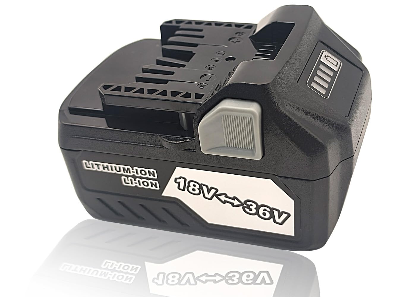 2 batterie di ricambio BSL36B18 BSL36A18 BSL36A18X (18 V 5,0 Ah / 36 V 2,5 Ah) compatibili con HiKOKI Multi Volt batteria BSL36C18 BSL3640MVT BSL36B18X (380207)