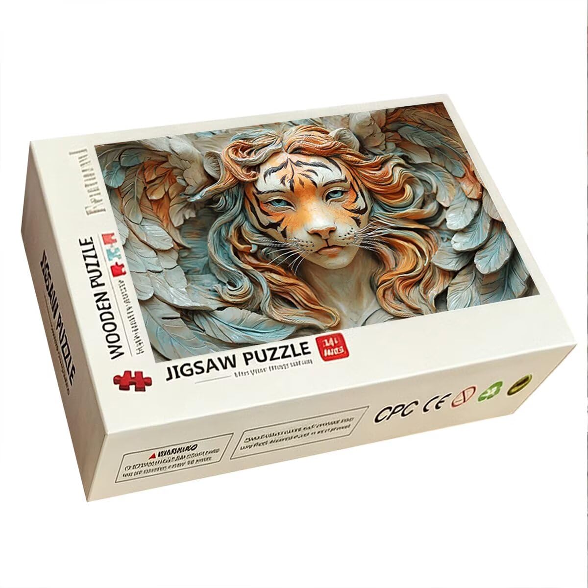 Puzzle 1000 Pezzi, Puzzle Tigre, Legno Pezzi, Regalo Donna Uomo -11355