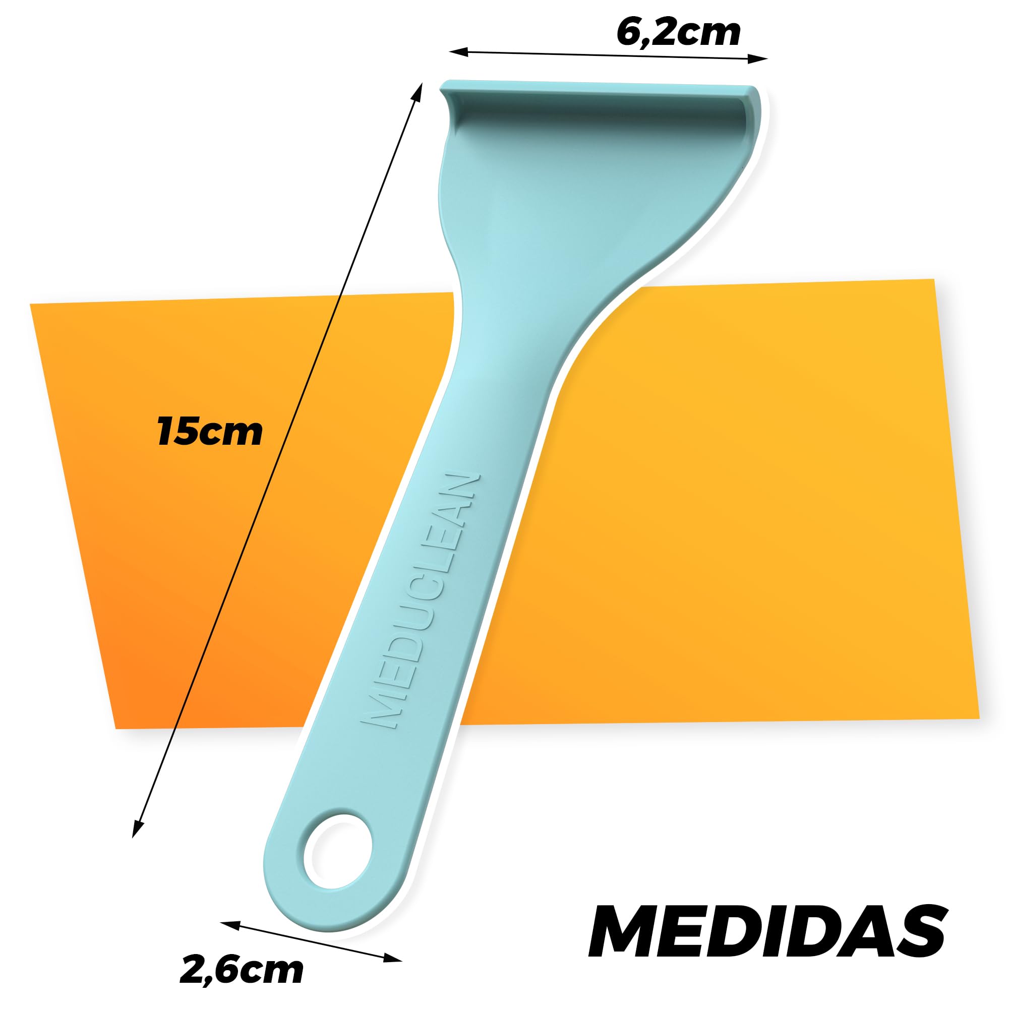 Meduclean - Alivio Picaduras de Medusa – Dispositivo para Retirar Filamentos Urticantes – Rápido y Natural – Sin Químicos – Seguro para Niños y Adultos – Ideal para Playa y Actividades Acuáticas (1)