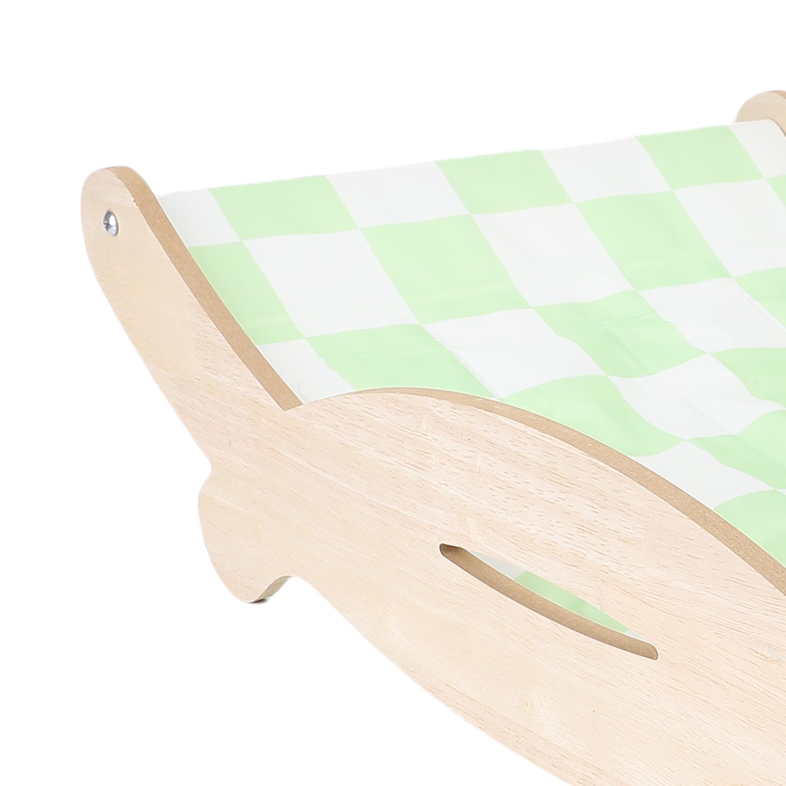 Pongnas Tiragraffi per Gatto in Legno D'Acero, Cuccia Letto Rinfrescante