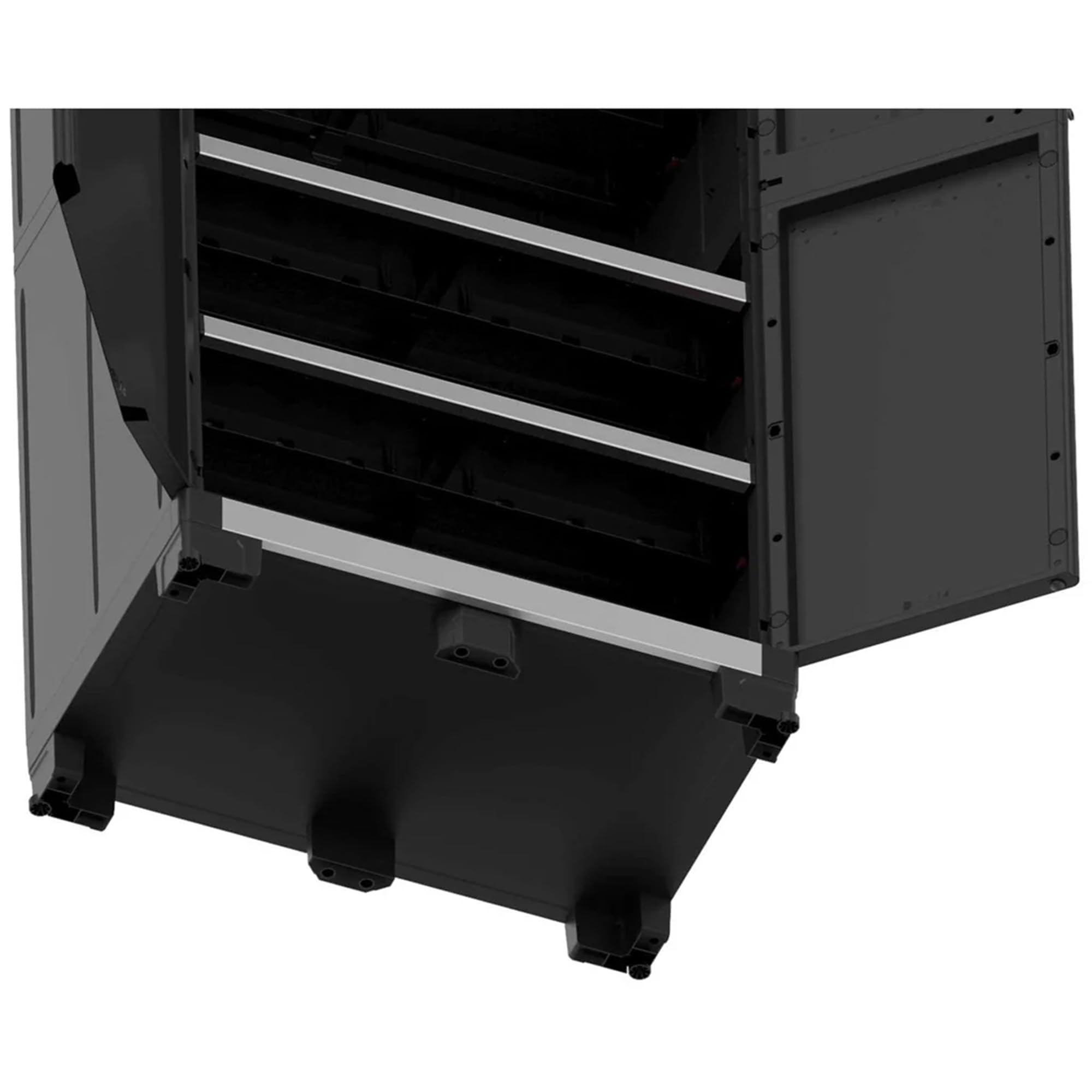 Keter Armoire Basse XL Garage Noir 89 x 54 x 99 cm Plastique