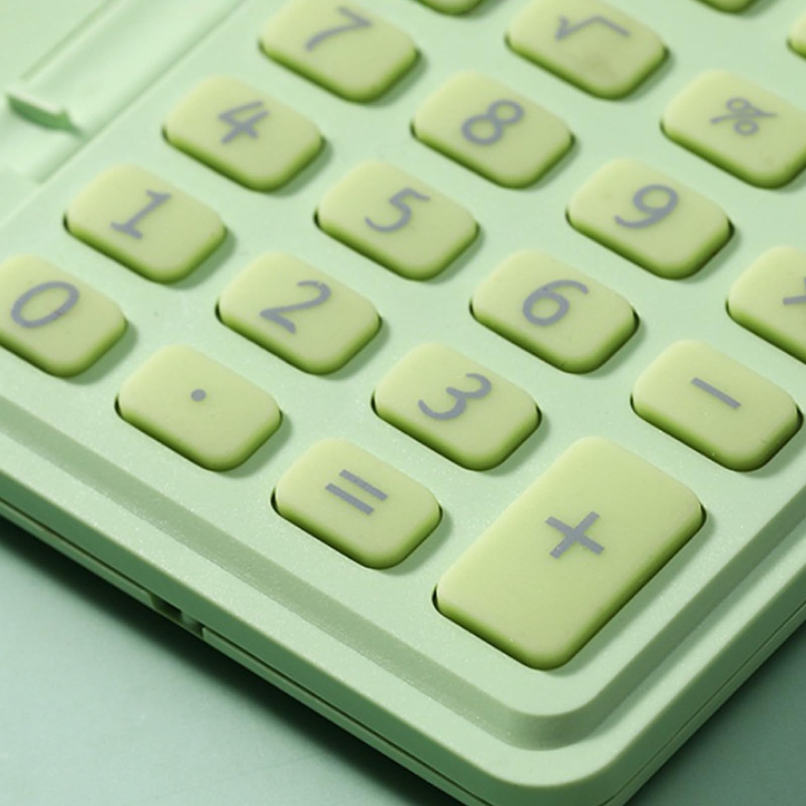 Calcolatrice tascabile a 8 cifre con pulsante ergonomico per uso scolastico da Durability Pastel Calculator Cover