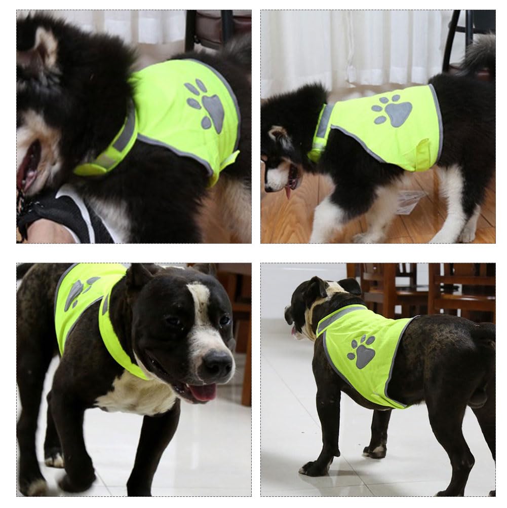 Gilet Catarifrangente per Cane,Sicurezza Maglia del Cane,Dog Giubbotto Riflettente di Sicurezza,Costume Riflettente per Cani,Per Cani Mantiene Vostro Visibile Sicuro Auto Incidenti Da Caccia(XL)