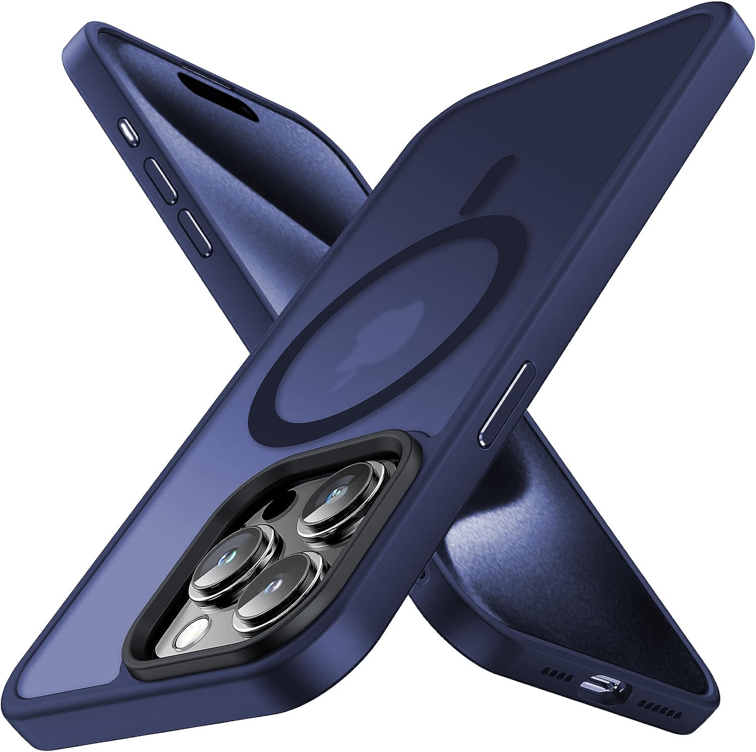 iPhone 15 Pro Max ケース マグセーフ 対応 半透明 マグネット MagSafe対応iPhone 15 Pro Maxクリアケース - Apple（日本）