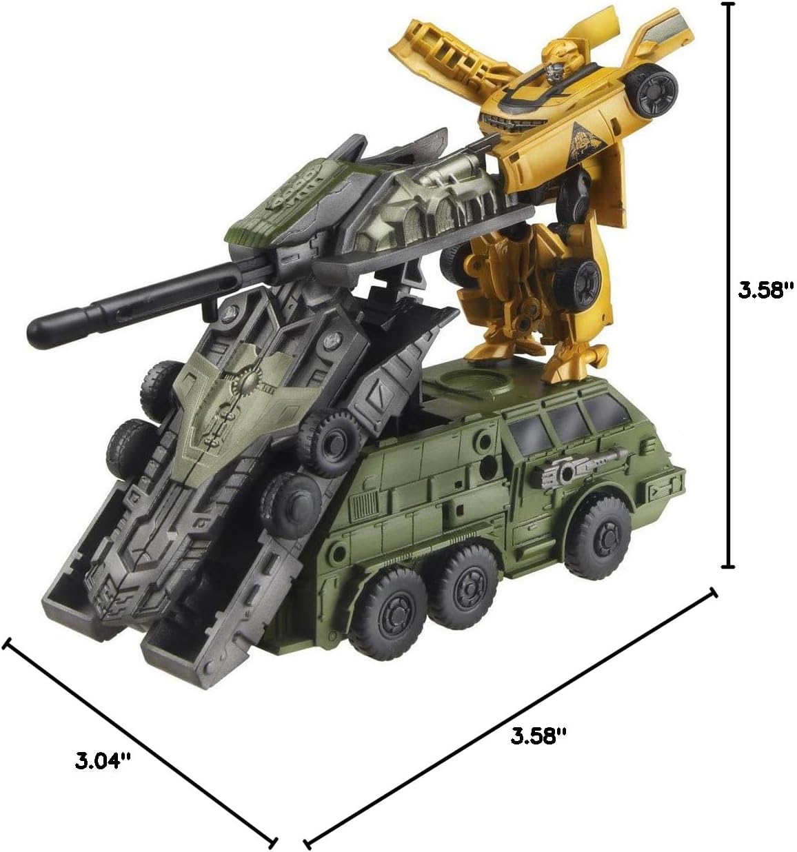Transformers the Movie CV02 Bumblebee & Mobile Battle Bunker (Complete) Takaratomy [JAPAN]