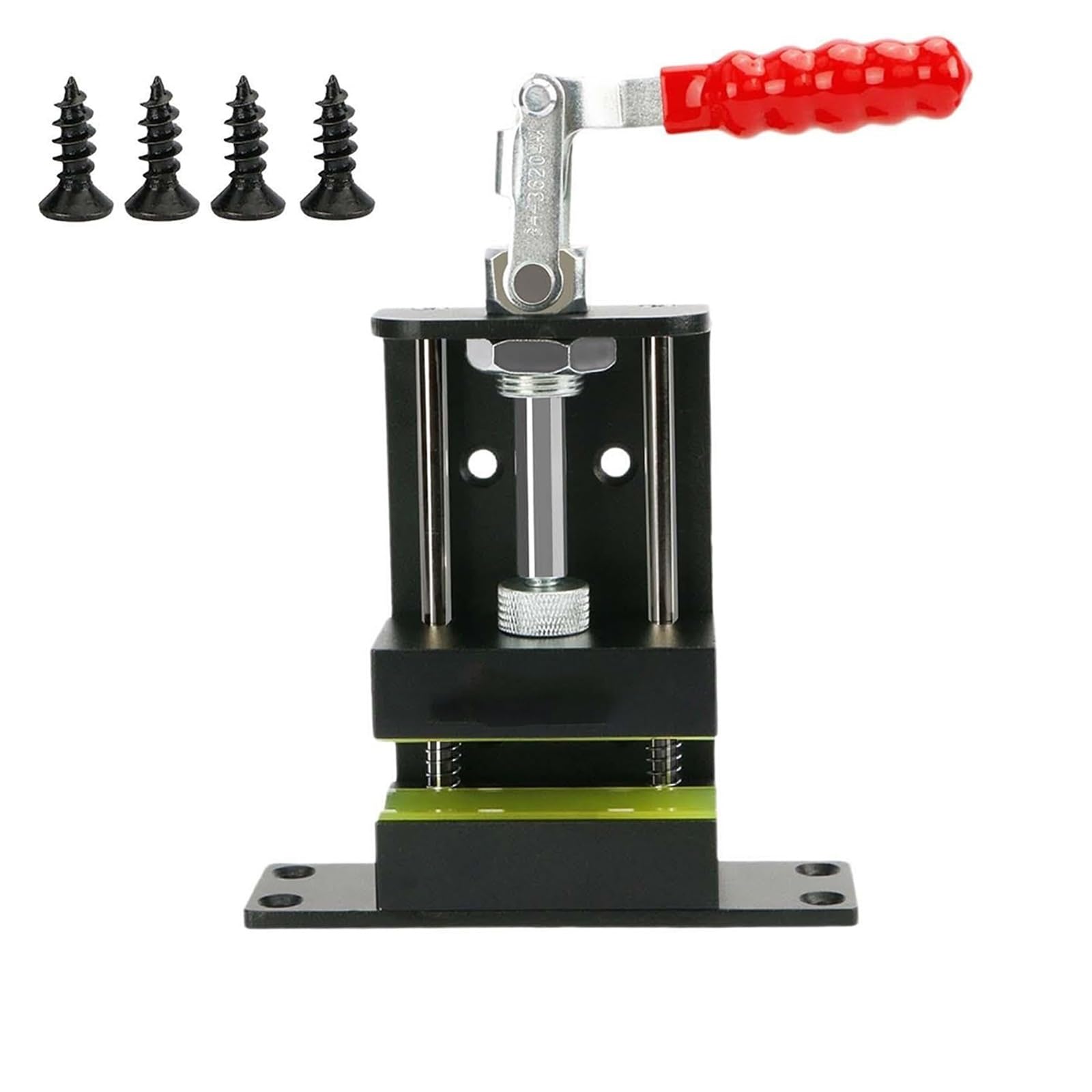 Herramienta de regrip para palos de golf, abrazadera de eje con tornillos, estación de agarre profesional para palos de golf, reemplazo rápido y abrazadera de fijación para golfistas, fácil agarre y